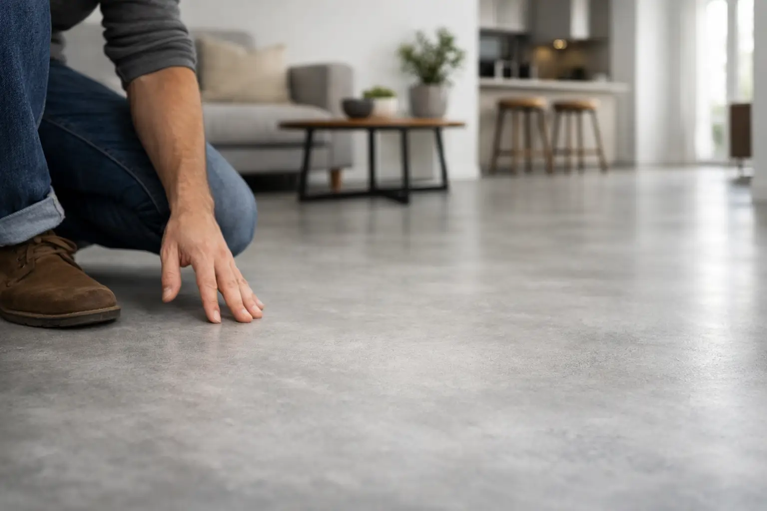 Microcement gulv anmeldelse - ærlig vurdering