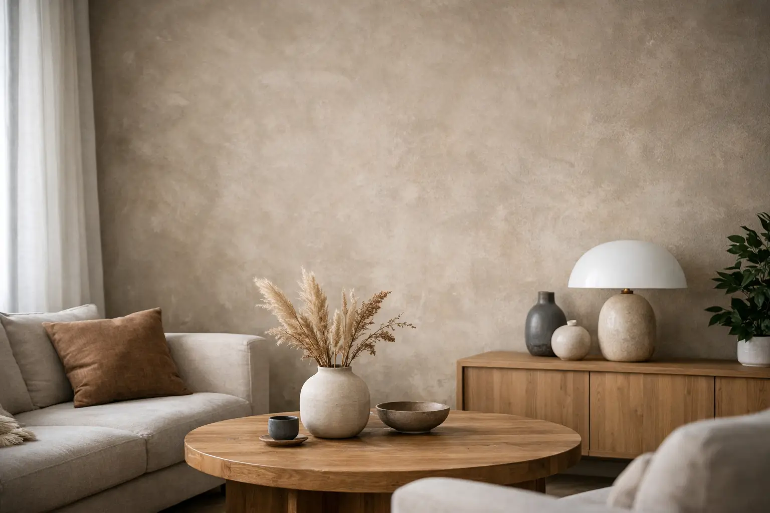 Guide til NaturClay i stuen med den rette finish