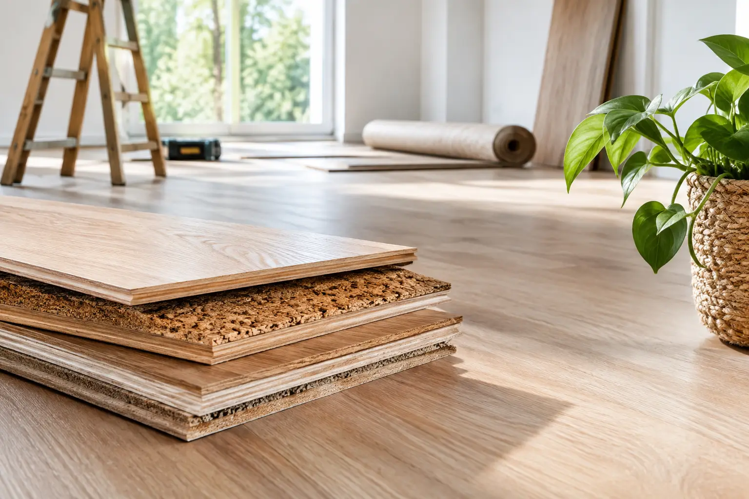 Bæredygtige gulvmaterialer til renovering